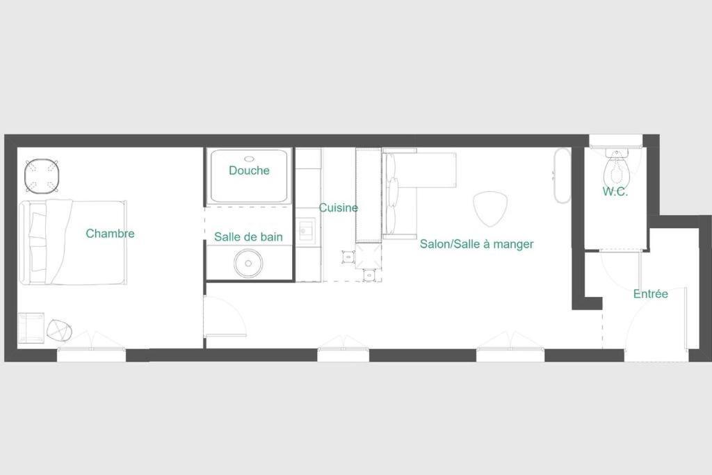 Appartement T2 Independant Au Coeur De La Ville Bourges Exteriér fotografie